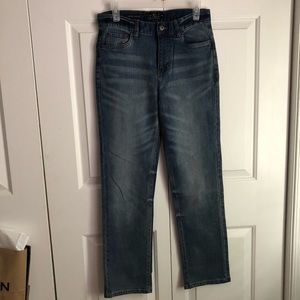Lucky brand classic straight dark wash size 18